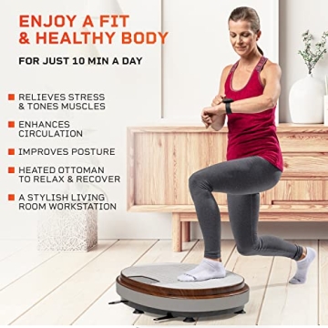LifePro Vibration Plate Machine for Metabolism Boosting Yoga