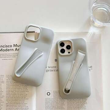 miuhuy Lip Gloss Holder Phone Case for iPhone 15
