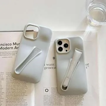 miuhuy Lip Gloss Holder Phone Case for iPhone 15