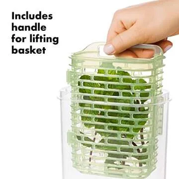 Freshness Guaranteed with OXO Herb Keeper 1.8 QT