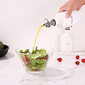 Molimoli Ceramic Olive Oil Dispenser Set for Kitchen