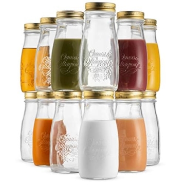 Bormioli Rocco Mason Jars and Drinking Bottles Set