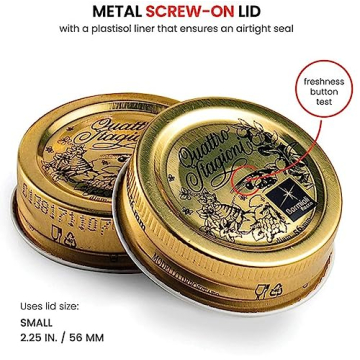 Bormioli Rocco Mason Jars and Drinking Bottles Set