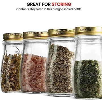 Bormioli Rocco Mason Jars and Drinking Bottles Set