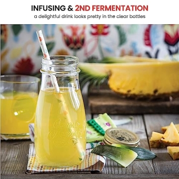 Bormioli Rocco Mason Jars and Drinking Bottles Set