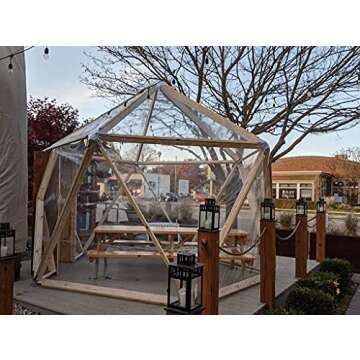 Thunder-Domes 1V Geodesic Dome Hub DIY Kit - Sheet Metal Connectors