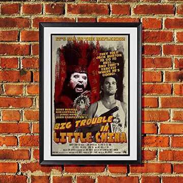 Big Trouble in Little China Retro Art Print 11x17