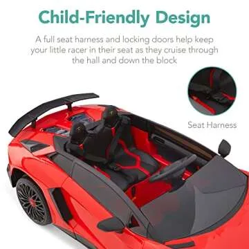Ride On Lamborghini Aventador for Kids - 12V Electric Car