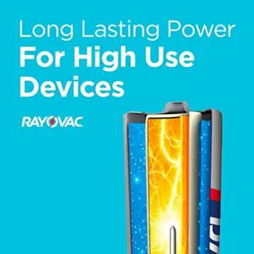 Rayovac C Batteries, 12 Count for Long Lasting Power