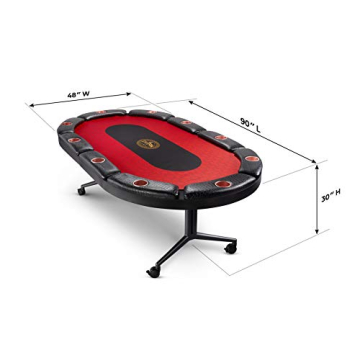 Triton Premium Poker Table for Game Nights at Home