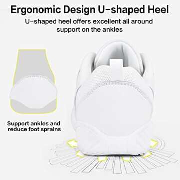 CADIDL Cheer Shoes for Women - Perfect for Cheer & Dance