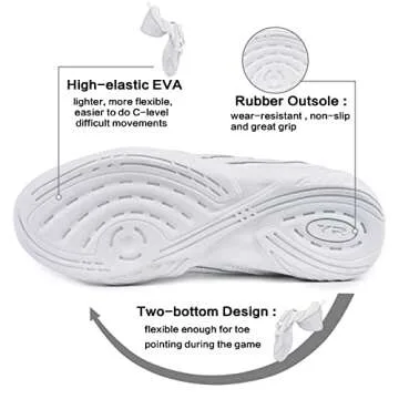 CADIDL Cheer Shoes for Women - Perfect for Cheer & Dance