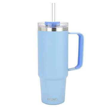 Drinco 40oz 30 oz Tumbler - Insulated Stainless Steel Travel Mug with Straw Preferred Design