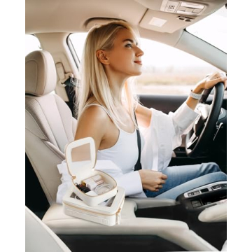 XUGUXA Clear Makeup Bag - Cute Mini Cosmetic Organizer