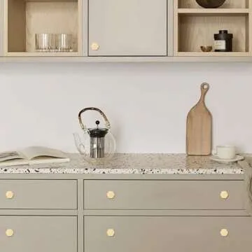 Stylish Jasluna Gold Cabinet Knobs for Home Decor