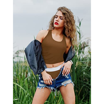 6 Pack Women's Crop Tank Tops - Perfect for Every Occasion