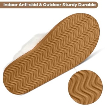 Stylish PIZZ ANNU Women's Platform Knit Slippers