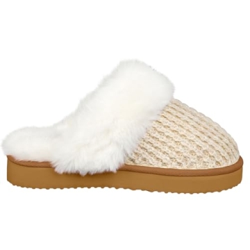 Stylish PIZZ ANNU Women's Platform Knit Slippers