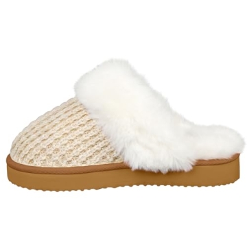 Stylish PIZZ ANNU Women's Platform Knit Slippers