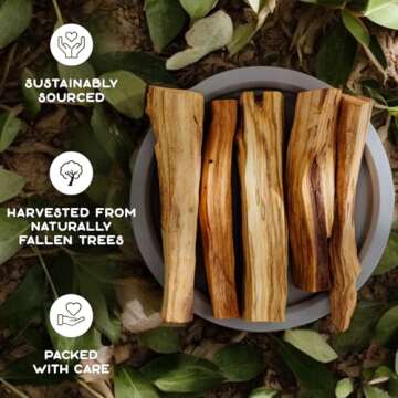 Purple Canyon Palo Santo Sticks - 8 Pack Natural Incense