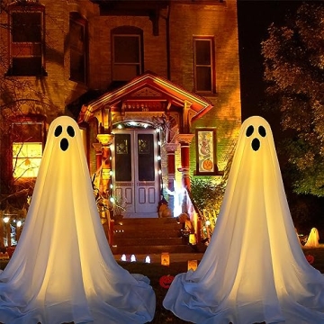 DAZONGE Halloween Ghost Decorations for Outdoor Fun
