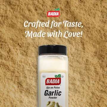 Badia Garlic Powder - Essential Seasoning for Flavorful Cooking