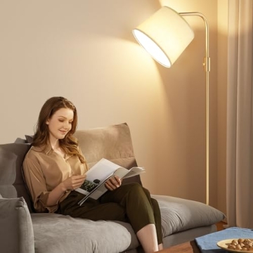 Ambimall Dimmable Floor Lamp for Modern Living Spaces