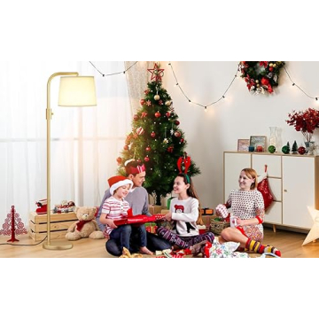 Ambimall Dimmable Floor Lamp for Modern Living Spaces