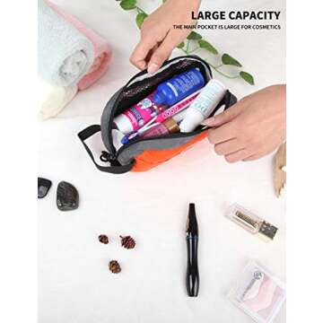 GOX Travel Toiletry Bag - Ultra-Light Organizer for All