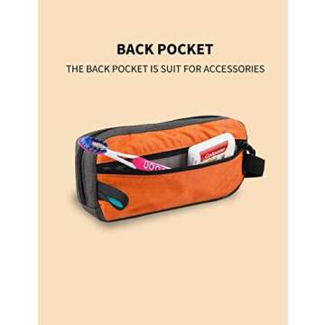 GOX Travel Toiletry Bag - Ultra-Light Organizer for All