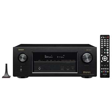 Denon AVR-X3400H 7.2-Channel AV Receiver for Ultimate Audio