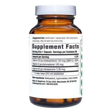 INNATE Response Formulas Vitamin D3 5000 IU (125 mcg) - Supplement That Supports Immune and Bone Hea...