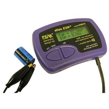 Velleman Atlas ESR70 Capacitance and ESR Meter