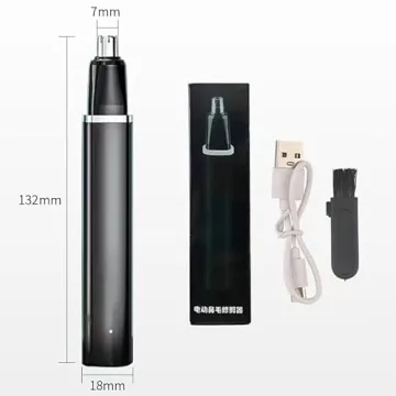 GuLuPets Nose Hair Trimmer USB Rechargeable Waterproof