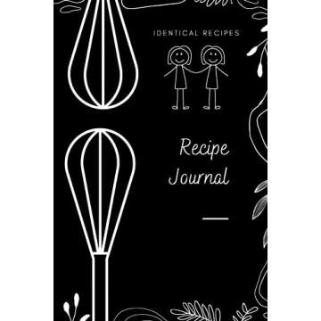 Recipe Journal: Empty Cookbook to Write Recipes | 6" x 9" | (Includes Table of Contents, Measurement...