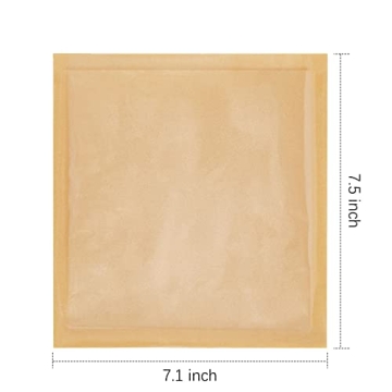 Ocmoiy 100ct Bakery Bags - Heat-Sealable & Grease-Resistant