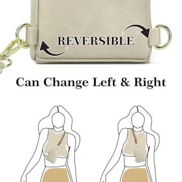 INICAT Travel Small Sling Bag for Women Fanny Packs