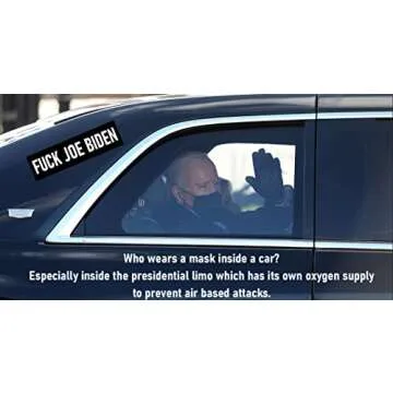Express Your Opinion with the Fuck Joe Biden Sticker 10x3