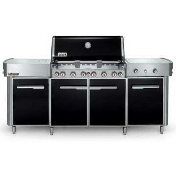 Weber Summit Black Gas Grill Center - Grill Like a Pro!