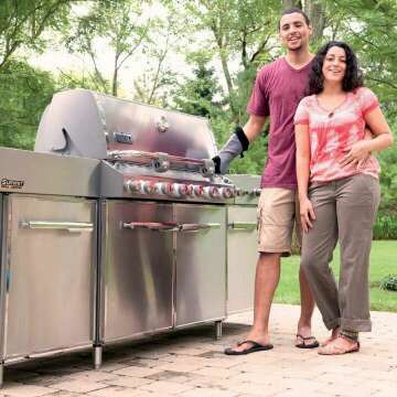 Weber Summit Black Gas Grill Center - Grill Like a Pro!