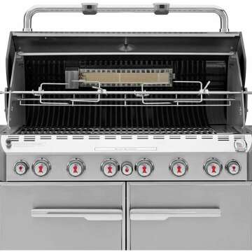 Weber Summit Black Gas Grill Center - Grill Like a Pro!