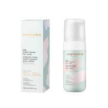 Evereden Kids Face Wash: Melon Juice, 3.4 fl oz. | Gentle Skin Care | Clean and Non-toxic Face Wash ...