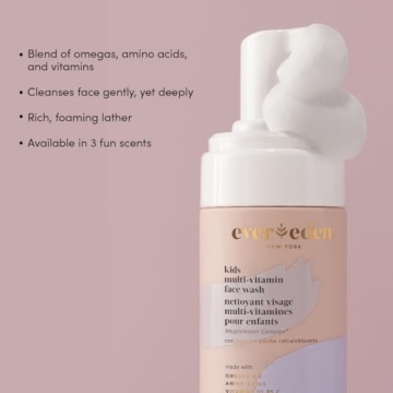 Gentle Evereden Kids Face Wash - Melon Juice, 3.4 Oz