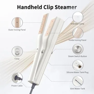 Portable Iron Steamer for Quick, Wrinkle-Free Clothes