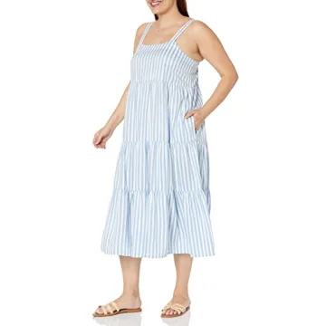 The Drop Women's Britt Tiered Maxi Dress for Effortless Style