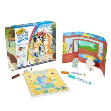 Crayola Color Wonder Bluey Kit for Mess-Free Fun