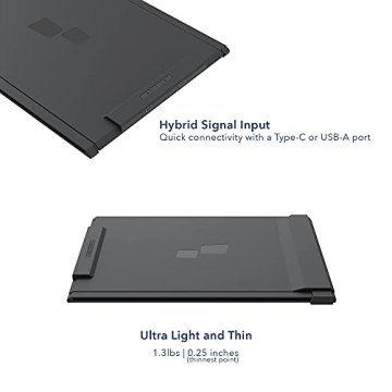 Portable Dual Monitor for Laptops - Duex Plus 13.3" Screen