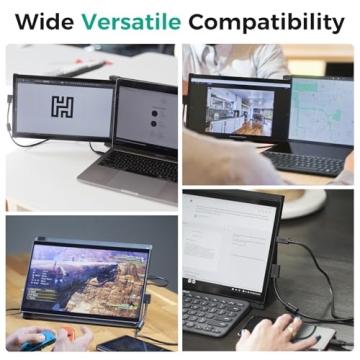 Portable Dual Monitor for Laptops - Duex Plus 13.3" Screen