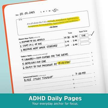 Wilkii ADHD Planner - Boost Productivity & Achieve Goals