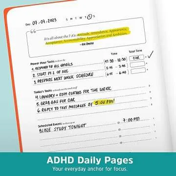 Wilkii ADHD Planner - Boost Productivity & Achieve Goals
